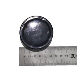 60mm Circular Black Plastic End Cap